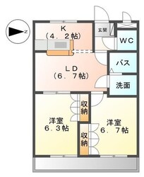 スマイルハイムの物件間取画像